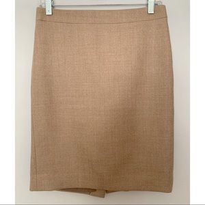 J. Crew No. 2 Pencil Skirt - Heather Acorn